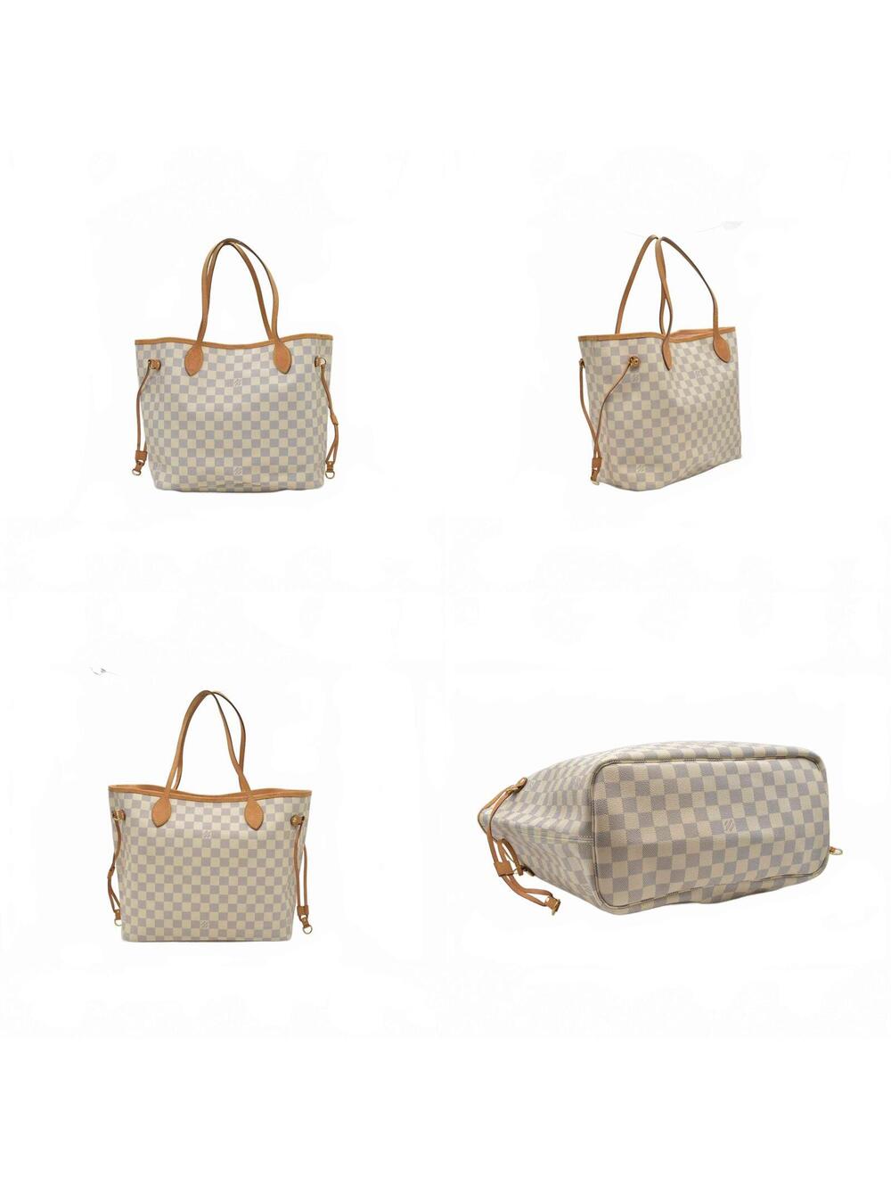 2019 Louis Vuitton Damier Azur Neverfull MM Ballerine AR4109 - Picture 2 of 15